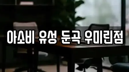 아소비 유성 둔곡 우미린점