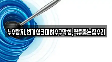 경기도 성남시 수정구 사송동 누수탐지,하수구뚫음,싱크대뚫음,변기뚫음,싱크대막힘 전문가 추천 TOP 15