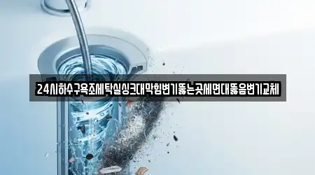 24시하수구욕조세탁실싱크대막힘변기뚫는곳세면대뚫음변기교체